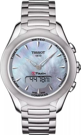 Tissot T-touch Solar Dames Zilveren Horloge T0752201110100