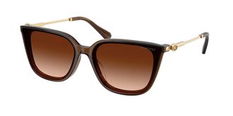 Swarovski SK6054D Asian Fit 108474 Womens Sunglasses Brown Size 63