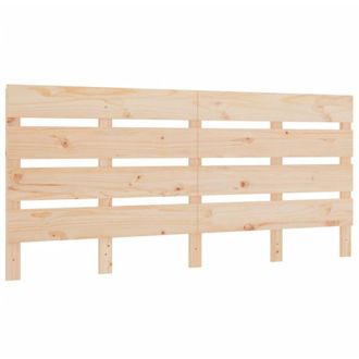 vidaXL Cabecero madera maciza de pino 150x3x80 cm Vidaxl