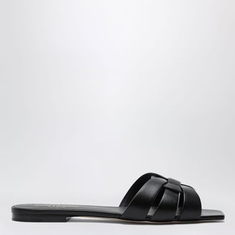 Saint Laurent Black Tribute sandals