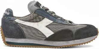 Diadora Stone Wash Evo Canvas Sneakers - Heren - Sneakers - Grijs - 40 EU - Su&egrave;de - Schoenen