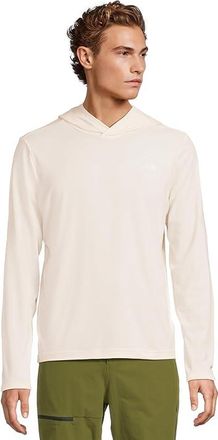 The North Face Adventure Sun Hoodie Mens Clothing White Dune : 2XL, Elastane/Polyester