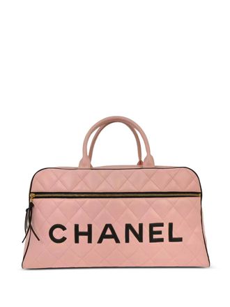 Chanel 1994-1996 Bowling tote bag - Pink