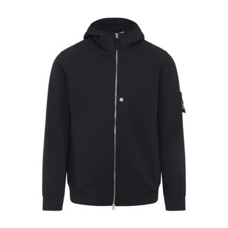 Stone Island Heren, Sweatshirts & Hoodies, Zwart, Maat: 2XL Poliester