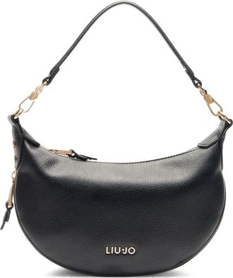 Liu Jo Schoudertas met logo - Zwart