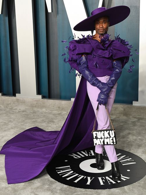 Schauspieler Billy Porter auf dem Weg zur Vanity Fair Oscar Party