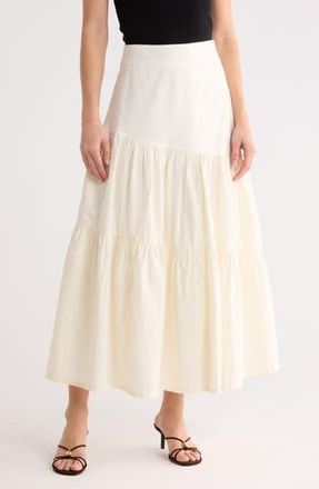 FRNCH Audrey Woven Skirt in Creme at Nordstrom Rack, Size X-Small