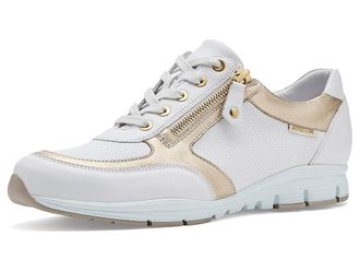 Mephisto Ylona Womens Shoes White : EU 40.5 (US Womens 10.5) B - Medium, Leather/Suede