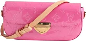 Louis Vuitton Pre-owned Malibu Schoudertas - Dames - Vintage Schoudertas - Roze - ONE Size - Leer - Vintage