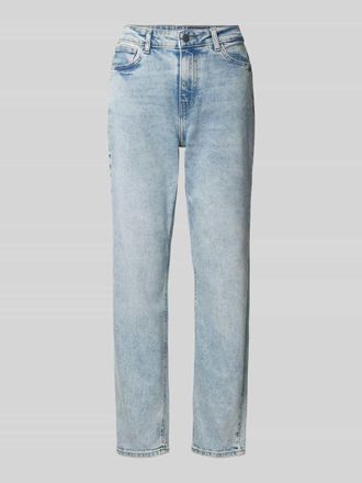 Noisy May Mom Fit Jeans aus Baumwoll-Mix Modell MONI in Hellblau, Gr&ouml;&szlig;e 26/32