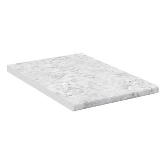 Vicco Encimera De Cocina R-line, Blanco/m&aacute;rmol, 40 Cm