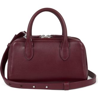 WE-AR4 The Ivy 22 Leather Satchel in Oxblood at Nordstrom