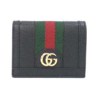 Gucci Ophidia Black Leather Wallet (Bi-Fold) (Pre-Owned)