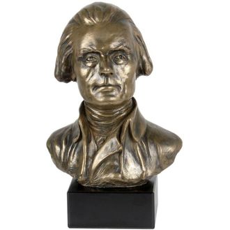 OEM Thomas Jefferson - Busto En M&aacute;rmol, Estatuilla De Un Personaje Famoso, Decoraci&oacute;n Para Oficinas, Escuelas Y Hoteles De Art-dog