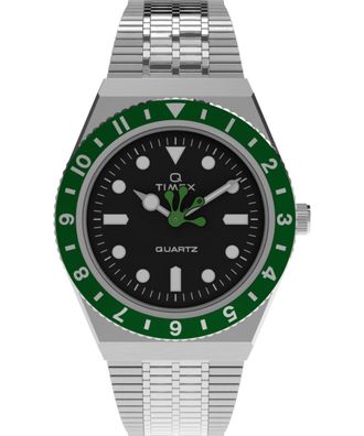 Timex Seconde/seconde Unisex Horloge Zilverkleurig TW2Y48100