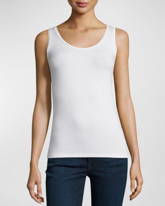 Majestic Filatures Soft Touch Scoop-Neck Tank