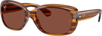 Ray-Ban RB4101 Jackie Ohh 820/C5 Womens Sunglasses Tortoiseshell Size 58