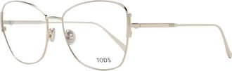 Tod's Gold Metal Glasses Womens (Frames)