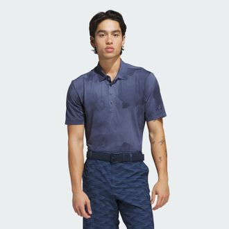 adidas Mens adidas Ultimate365 Printed Cool Feeling Tour Polo Shirt