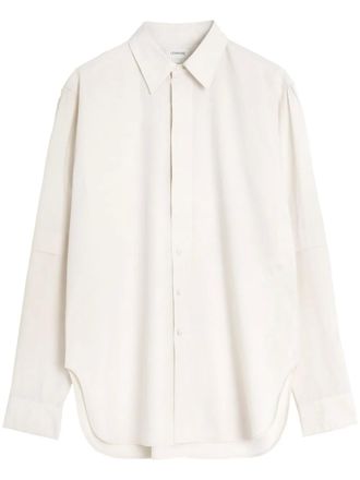 Christophe Lemaire Shirt With Slits shirt - Neutrals