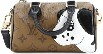 Louis Vuitton Speedy Bandouliere NM Bag Limited Edition Sun Yitian Reverse Monogram Canvas Nano tote bag - Bruin