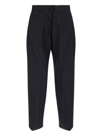 Moncler Mens Trousers Black Cotton