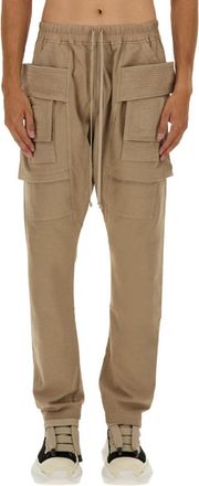 Rick Owens Relaxed Fit Brown Cargo Pants