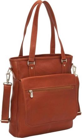 Piel Leather 3011 Laptoptablet Carry - All Tote - Saddle