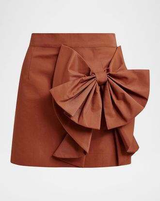 Essentiel Joyous 3D Bow Mini Skirt