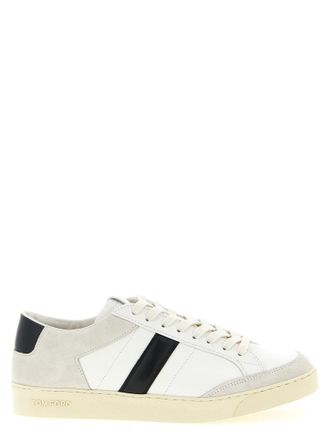 Tom Ford BlackWhite Lace Up Sneakers