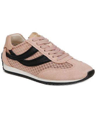 Vince Oasis Mesh Leather Lace-Up Runner