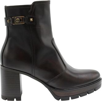 Nero Giardini Oregon - Dames - Laarzen met Hak - Bruin - 40 EU - Schoenen