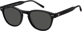 Tommy Hilfiger Zonnebrillen - Heren - Zonnebrillen - Zwart - 51 MM - Accessoires
