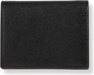 Ferragamo Compact Smooth Leather Wallet With Refined Silhouette