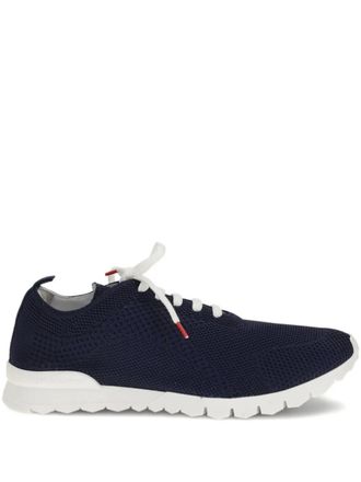 Kiton Gebreide sneakers - Blauw