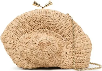 Anya Hindmarch Shell-shaped Woven Crossbody Bag