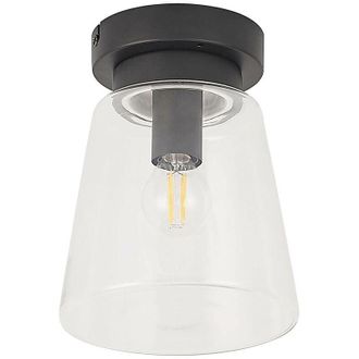 Lindby L&aacute;mpara De Techo carmalin En Negro Metal - Lindby