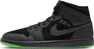 Nike Jordan Mens Air Jordan 1 Mid SE Shoes in Black | IQ5492-001