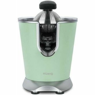 H.Koenig Hkoenig - Agr88, Exprimidor El&eacute;ctrico, 160 W, Acero Inoxidable, Verde Pastel