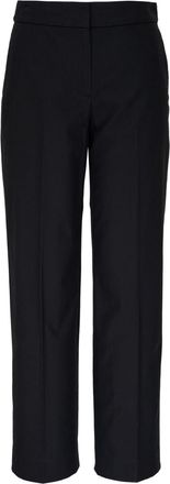 Nili Lotan Nohan cotton-blend trousers - women - Cotton/Cupro - 10 - Black