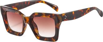 Generic Square Street Photo Male and Female Sunglasses, Outdoor Vacation Beach Glasses (Color : B, Size : Medium) 2026