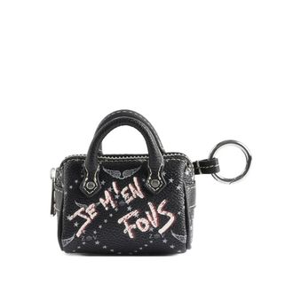 Zadig&Voltaire Logo-print Bag-shap Keyring