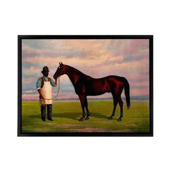 Artery8 After Henry Stull Bonnie Scotland Framed Canvas Wall Art Print | Size: W24 x H32