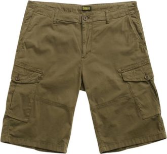 Blauer Easton Geverfde Cargo Shorts - Heren - Korte Broeken - Groen - W30 - Korte Broeken