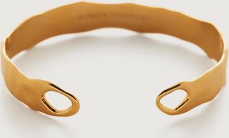 Monica Vinader Gold Siren Muse Bold Cuff