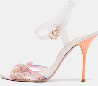 Sophia Webster Multicolor Pvc Coralie Ankle Strap Sandals