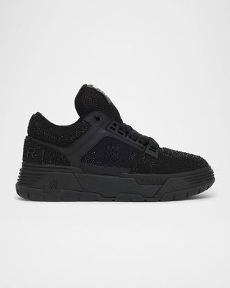 Amiri Men & apos;s Crystal MA 1 Oversized Low-Top Sneakers