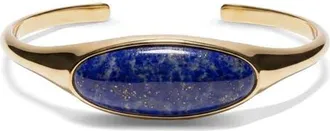 Awe Inspired Cabochon Cuff Bracelet in 14K Gold Vermeil at Nordstrom