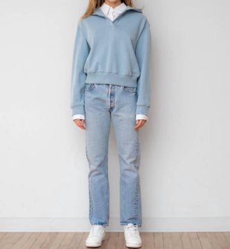 WE-AR4 Street Boxy Hoodie In Swordfish