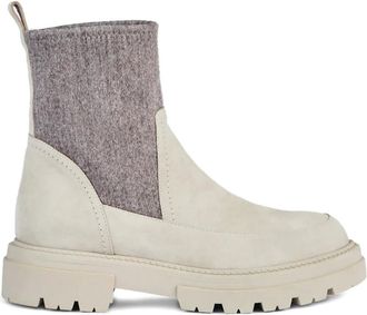 Fay Stivaletti con suola carrarmato - Toni neutri